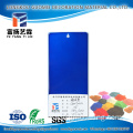 luminous bright candy blue spray paint powder coating